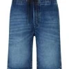 TOM TAILOR Denim Shorts Loose Fit Sweat Denim Shorts, Tinted Blue Denim