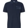 Tom Tailor Polo Halbarm Washed Polo, Sky Captain Blue