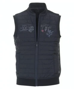 CASAMODA Weste Sweatweste, 105 Blau