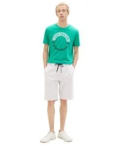 TOM TAILOR Denim Shorts Regular Yarn Dyed Shorts, Medium Grey Yarn Dye Stripe -Lloyd Gürtel Shop b82ad861 9336 4886 a814 fd2b08eb472b 600x600