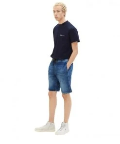 TOM TAILOR Denim Shorts Loose Fit Sweat Denim Shorts, Tinted Blue Denim -Lloyd Gürtel Shop b82ad861 9336 4886 a814 fd2b84f39549 600x600