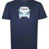 Elkline T-Shirt Halbarm METHUSALEM, Darkblue