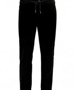 Lindbergh Hose Fine Corduroy Pants, BLACK