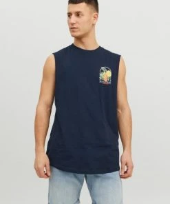 Jack & Jones Tank-Top JORPARADISE TANK TOP EX1 23, Navy Blazer/OZ OVERSIZE -Lloyd Gürtel Shop bf1b6097 9265 e689 a514 fff534bf0f6c 600x600