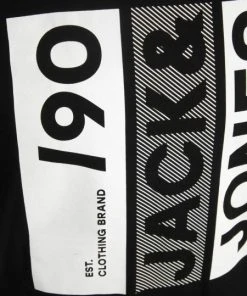 Jack & Jones T-Shirt Halbarm JJJIO TEE SS CREW NECK, Black -Lloyd Gürtel Shop bf1b6097 9265 e689 a514 fff56832213b 600x600