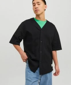 Jack & Jones T-Shirt Halbarm JORTEAM BASEBALL TEE SS, Black -Lloyd Gürtel Shop bf1b6097 9265 e689 a514 fff57ce4cd5e 600x600