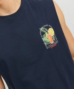 Jack & Jones Tank-Top JORPARADISE TANK TOP EX1 23, Navy Blazer/OZ OVERSIZE -Lloyd Gürtel Shop bf1b6097 9265 e689 a514 fff5b091316f 600x600