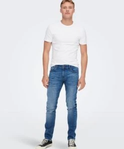 Only & Sons Jeans ONSLOOM MID BLUE SLIM MA 1402, Blue Denim -Lloyd Gürtel Shop bfde7f92 8967 6a8b 8f14 0e434c98c791 600x600