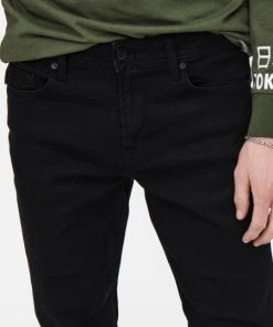 Only & Sons Jeans ONSLOOM BLACK SLIM JOG PK 1418 NOOS, Black Denim -Lloyd Gürtel Shop bfde7f92 8967 6a8b 8f14 84439ce70e21 600x600