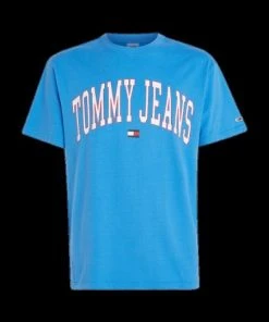 Tommy Jeans T-Shirt Halbarm TJM CLASSIC COLLEGIATE TEE, BLUE