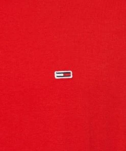 Tommy Jeans T-Shirt Halbarm TJM CLASSIC JERSEY C NECK, RED -Lloyd Gürtel Shop c2bd0f1d 17e2 358a a014 5f345461012a 600x600