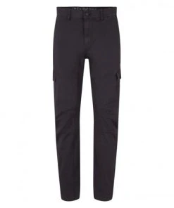 TOM TAILOR Denim Hose Slim Cargo Pants, Coal Grey