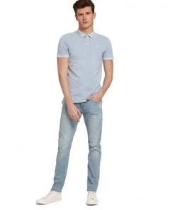 TOM TAILOR Denim Polo Halbarm Garment Dyed Polo, Foggy Blue -Lloyd Gürtel Shop c7d8a4dd d261 09ba 9c14 dc79d4638c12 600x600