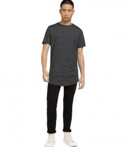 TOM TAILOR Denim T-Shirt Halbarm Structured T-shirt, Black Non-Solid -Lloyd Gürtel Shop c7d8a4dd d261 09ba 9c14 e879ac8f2f50 600x600