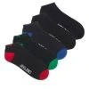 Jack & Jones Strümpfe JACKEN SHORT SOCKS 5 PACK, Black/Black - Black -Black -Black