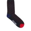 Jack & Jones Strümpfe JACCOLOR DOT SOCK, Black/True Red Dots