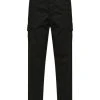 Selected Hose SLHSLIMTAPERED-WICK 172 CARGO W NOO, Black