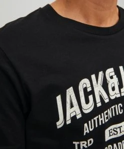 Jack & Jones T-Shirt Halbarm JJEJEANS TEE SS O-NECK NOOS 22/23, Black -Lloyd Gürtel Shop c810ccfb 80b3 2fa9 9c14 da9420126acb 600x600