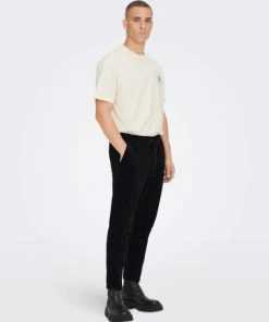 Only & Sons Hose ONSLINUS CROPPED CORD 9912 PANT NOO, Black -Lloyd Gürtel Shop c810ccfb 80b3 2fa9 9c14 f494843d212f 600x600