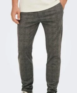 Only & Sons Hose ONSMARK CHECK PANTS HY 9887 NOOS, Slate Black -Lloyd Gürtel Shop c810ccfb 80b3 2fa9 9c14 f494ec6c2624 600x600