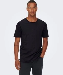 Only & Sons T-Shirt Halbarm ONSBENNE LONGY SS TEE NF 7822 NOOS, Black 8 Only & Sons T-Shirt Halbarm ONSBENNE LONGY SS TEE NF 7822 NOOS, Black -Lloyd Gürtel Shop c810ccfb 80b3 2fa9 9c14 f594580956ae 600x600