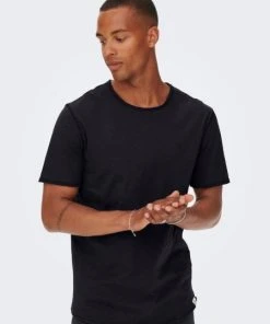 Only & Sons T-Shirt Halbarm ONSBENNE LONGY SS TEE NF 7822 NOOS, Black 11 Only & Sons T-Shirt Halbarm ONSBENNE LONGY SS TEE NF 7822 NOOS, Black -Lloyd Gürtel Shop c810ccfb 80b3 2fa9 9c14 f594b8c7c8b3 600x600