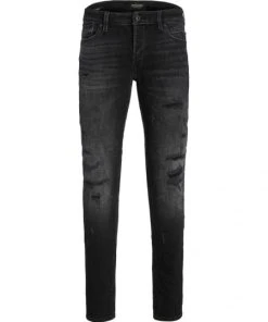 Jack & Jones Jeans JJIGLENN JJBLAIR GE 802 NOOS, Black Denim