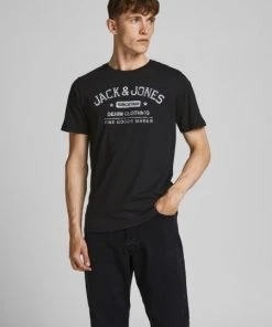 Jack & Jones T-Shirt Halbarm JJEJEANS TEE SS O-NECK NOOS 21/22, Black/Slim -Lloyd Gürtel Shop c9efaddf 5042 0990 9714 1211648f71ae 600x600