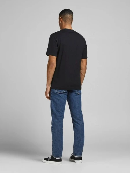 Jack & Jones T-Shirt Halbarm JJERELAXED TEE SS O-NECK NOOS, Black/Relaxed 4 Jack & Jones T-Shirt Halbarm JJERELAXED TEE SS O-NECK NOOS, Black/Relaxed – Bild 4