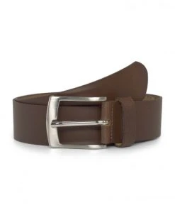 Tom Tailor Gürtel TTANDREW Herren Ledergürtel Mit Rec, Light Brown Uni