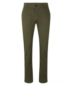 Tom Tailor Hose Tech Chino, Deep Forest Green