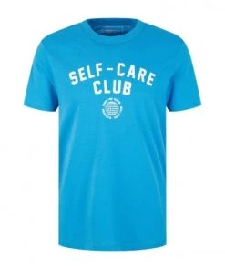 TOM TAILOR Denim T-Shirt Halbarm Printed T-shirt, Sublime Teal Blue