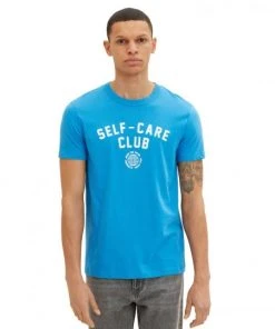 TOM TAILOR Denim T-Shirt Halbarm Printed T-shirt, Sublime Teal Blue 10 TOM TAILOR Denim T-Shirt Halbarm Printed T-shirt, Sublime Teal Blue -Lloyd Gürtel Shop ca04ac68 bfe8 44b5 a214 359a106dfd77 600x600