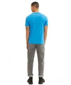 TOM TAILOR Denim T-Shirt Halbarm Printed T-shirt, Sublime Teal Blue 9 TOM TAILOR Denim T-Shirt Halbarm Printed T-shirt, Sublime Teal Blue -Lloyd Gürtel Shop ca04ac68 bfe8 44b5 a214 359a78667675 600x600