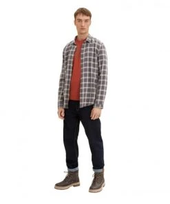 Tom Tailor T-Shirt Halbarm Printed Basic T-shirt, Chili Oil Red -Lloyd Gürtel Shop ca04ac68 bfe8 44b5 a214 3c9a74d2a1ad 600x600