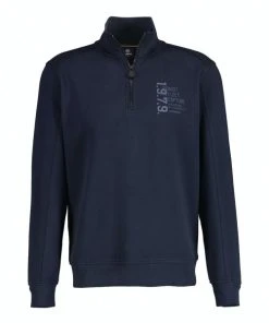 Lerros T-Shirt Langarm SWEATSHIRT/TROYER/RH/V-NE, CLASSIC NAVY