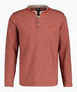 Lerros T-Shirt Langarm T-SHIRT/SERAFINO 1/1 ARM, RUSTY RED