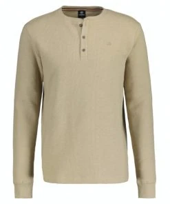 Lerros T-Shirt Langarm T-SHIRT/SERAFINO 1/1 ARM, TENDER BEIGE ME