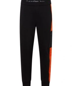 Calvin Klein Hose LOGO TAPE CARGO HWK PANT, BLACK