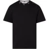 Calvin Klein T-Shirt Halbarm LOGO JACQUARD TEE, BLACK