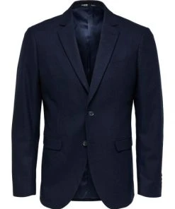 Selected Anzug Sakko SLHSLIM-ADRIAN BLZ B NOOS, Navy Blazer