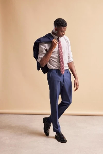 Selected Anzug Sakko SLHSLIM-ADRIAN BLZ B NOOS, Navy Blazer 2 Selected Anzug Sakko SLHSLIM-ADRIAN BLZ B NOOS, Navy Blazer – Bild 2