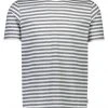 Lindbergh T-Shirt Halbarm Striped Tee S/S, WHITE