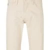 TOM TAILOR Denim Shorts Regular Denim Shorts Dyed, Soft Buttercream