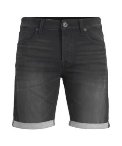 Jack & Jones Bermuda JJIRICK JJICON SHORTS GE 693 I.K SN, Black Denim