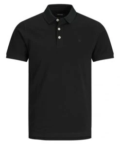 Jack & Jones Polo Halbarm JJEPAULOS POLO SS NOOS, Denim Blue/SLIM FIT
