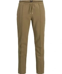 JACK&JONES Premium Anzug Hose JPRBLAJONATHAN SPRING SWEAT TROUSE, Lead Gray/TAPERED FIT