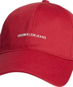 Calvin Klein Mützen/Hüte INSTITUTIONAL MICRO CAP, RED