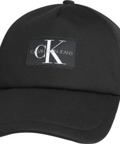 Calvin Klein Mützen/Hüte MONOGRAM WINTER EMBRO CAP, BLACK