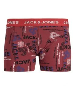 Jack & Jones Pant JACMOIZ LOGO TRUNK 3 PACK, Red Dahlia/Black - Surf The Web -Lloyd Gürtel Shop e208d3a1 6550 d49f a014 a0eefca1af5a 600x600